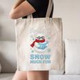 Reading Is Snow Much Fun Book Lover Winter Snowman Humor Canvas Tote Bag Reading Is Snow Much Fun Book Lover Winter Snowman Humor Canvas Tote Bag