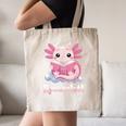 Readsalotl Axolotl Reading Cute Book Lover Bookworm Canvas Tote Bag