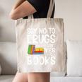 Red Ribbon Week Say No To Drugs Say Yes To Books Drug Free Canvas Tote Bag Red Ribbon Week Say No To Drugs Say Yes To Books Drug Free Canvas Tote Bag