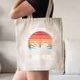Retro I Put My Book Down To Be Here For Book Lover Canvas Tote Bag