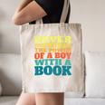 Retro Never Underestimate The Power Of a Boy With a Book Canvas Tote Bag