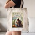 Robinson Crusoe Book Cover 1920 Canvas Tote Bag Robinson Crusoe Book Cover 1920 Canvas Tote Bag