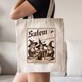 Salem Book Club Bookish Halloween Retro Salem Witch Book Canvas Tote Bag Salem Book Club Bookish Halloween Retro Salem Witch Book Canvas Tote Bag