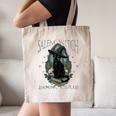 Salem Witch Book Club Cat Reading Witchy Halloween Men Canvas Tote Bag