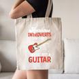 Sarcastic Introvert Need Guitar Sad Song Introvert Guitarist Canvas Tote Bag
