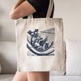 Schnauzer Hammock Reading Book Schnauzer Glasses Canvas Tote Bag
