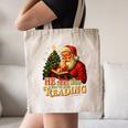 He Sees What You’Ve Been Reading Santa Book Lover Christmas Canvas Tote Bag He Sees What You’Ve Been Reading Santa Book Lover Christmas Canvas Tote Bag