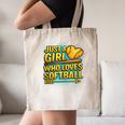 Softball Just A Girl Comic Book Style Graphic For Teens Canvas Tote Bag