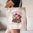 Spicy Books Spread Those Pages Like A Good Girl Dark Romance Canvas Tote Bag