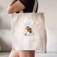 Spooky Book Club Cute Ghost Reading Book Halloween Costume Canvas Tote Bag Spooky Book Club Cute Ghost Reading Book Halloween Costume Canvas Tote Bag