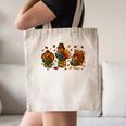 Teacher Fall Thanksgiving Turkey Reading Books Lovers Canvas Tote Bag