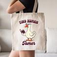 Teacher Silly Goose Reading Book Teaching Tiny Human Tamer Canvas Tote Bag Teacher Silly Goose Reading Book Teaching Tiny Human Tamer Canvas Tote Bag