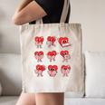 Teacher Valentines Day Reading Book Lover Bookworm Library Canvas Tote Bag
