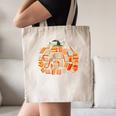 Thanksgiving Fall Books Pumpkins Vintage Library Teacher Kid Canvas Tote Bag