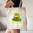 Toad-Ally 100 Days Smarter Frog Reading Book 100 School Day Canvas Tote Bag Toad-Ally 100 Days Smarter Frog Reading Book 100 School Day Canvas Tote Bag