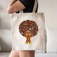 History Month Afro Book Lover Women Girls Librarian Canvas Tote Bag