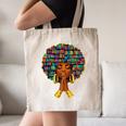 History Month Afro Women Book Lover Librarian Teacher Canvas Tote Bag