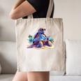 Turtle Wearing Sunglasses Reading A Book On The Beach Summer Canvas Tote Bag