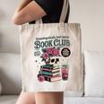 Unapologetically Anti Social Book Club Canvas Tote Bag