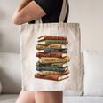 Vintage Books History Retro Book Lover Teacher Canvas Tote Bag