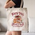 Vintage Retro North Pole Book Club Hot Cocoa Canvas Tote Bag Vintage Retro North Pole Book Club Hot Cocoa Canvas Tote Bag