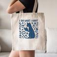 I Do What I Want Cat Reading Book Boho Flowers Vintage Canvas Tote Bag