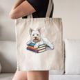 West Highland Terrier Books Dog Breed Westie Canvas Tote Bag West Highland Terrier Books Dog Breed Westie Canvas Tote Bag