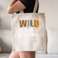 Wild About Reading Book Lover Bookworm Library Day Canvas Tote Bag