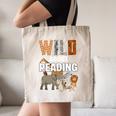 Wild About Reading Book Reader Book Nerd Book Reading Lover Premium Tri-Blend Canvas Tote Bag