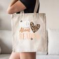 Wild About Reading Teacher Books Reader Lovers Leopard Zebra Canvas Tote Bag