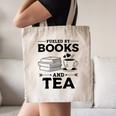 Women's Fueled By Books And Tea Book Lover Bookworm Reading Books Canvas Tote Bag Women's Fueled By Books And Tea Book Lover Bookworm Reading Books Canvas Tote Bag