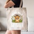 Women's Wild About Reading Book Reader Lion Zoo Animals Kids Canvas Tote Bag