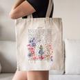 Wonderland Garden & Vintage Textbook Canvas Tote Bag Wonderland Garden & Vintage Textbook Canvas Tote Bag