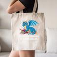 In A World Full Of Bookworms Be A Book Dragon Canvas Tote Bag