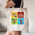Wrestling Comic Book Wrestler Mexican Lucha Libre Mask Canvas Tote Bag Wrestling Comic Book Wrestler Mexican Lucha Libre Mask Canvas Tote Bag