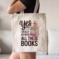 Yes I Really Do Need All These Books Coffee Canvas Tote Bag