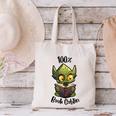100 Book Goblin Cute Book Reader And Library Lover Canvas Tote Bag