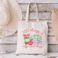 100 Days Of Coffee And Chaos Coquette Bow Book Apple Canvas Tote Bag 100 Days Of Coffee And Chaos Coquette Bow Book Apple Canvas Tote Bag