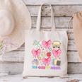 100 Days Of School Coquette Bow School Bus Pencil Books Canvas Tote Bag 100 Days Of School Coquette Bow School Bus Pencil Books Canvas Tote Bag