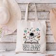 100 Days Smarter Astronaut Book 100th Day Girls Kids Women Canvas Tote Bag