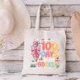 100th Day Of School Teacher Floral 100 Days In The Books Canvas Tote Bag 100th Day Of School Teacher Floral 100 Days In The Books Canvas Tote Bag