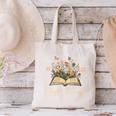 1955 Chapter Seventy 70th Birthday Wildflower Book 70 Yr Old Canvas Tote Bag