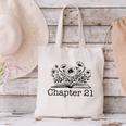 21th Birthday Chapter 21 Reading Book Lover 21 Year Old Canvas Tote Bag