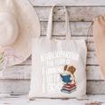 Abibliophobia Dog Book Lover Library Canvas Tote Bag