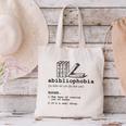 Abibliophobia The Fear Of Running Out Of Books Canvas Tote Bag