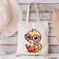 Adorable Book Lover Ostrich With Reading Glasses Cute Canvas Tote Bag Adorable Book Lover Ostrich With Reading Glasses Cute Canvas Tote Bag