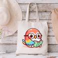 Adorable Book Lover Parrot With Reading Glasses Cute Canvas Tote Bag