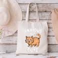 Anxious But Cute Anxiety Meme Cat Lover Introvert For Men Women Canvas Tote Bag Anxious But Cute Anxiety Meme Cat Lover Introvert For Men Women Canvas Tote Bag