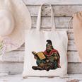 Attila The Hun Reading A Book Canvas Tote Bag Attila The Hun Reading A Book Canvas Tote Bag