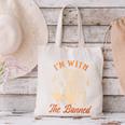 Banned Book Reading Squad Bookish I'm With The Banned Canvas Tote Bag